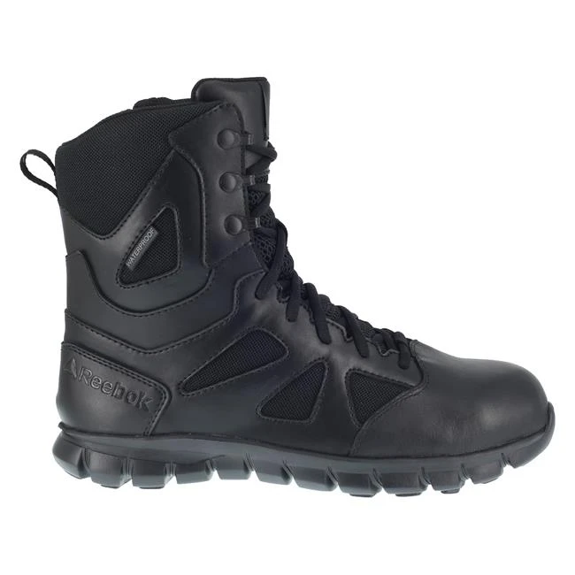 Men's Reebok 8" Sublite Cushion Tactical Composite Toe Side-Zip Waterproof Boots 2 Men's Reebok 8" Sublite Cushion Tactical Composite Toe Side-Zip Waterproof Boots - Image 2